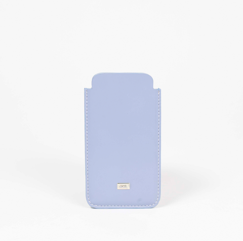 Lavendar veg tan leather